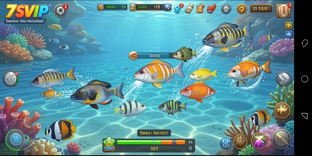 Gameplay menarik Tembak Ikan di 7SVIP dengan grafis yang memukau.