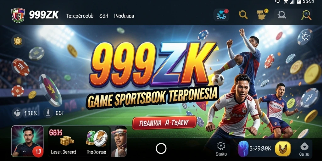 Screenshot gameplay 999ZK menampilkan taruhan olahraga yang menarik.