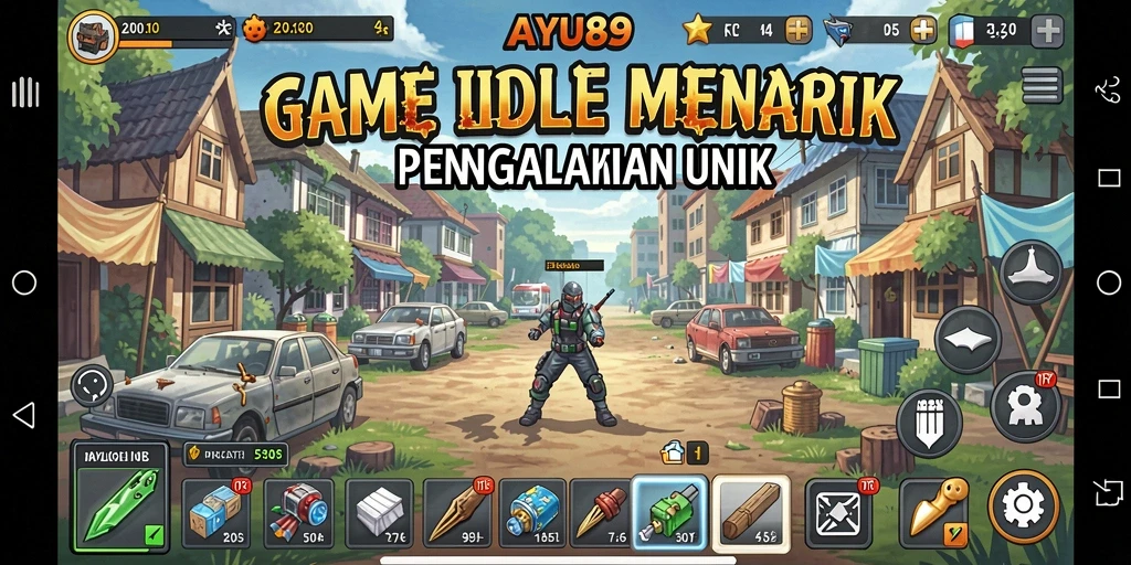 Tampilan warna-warni dalam gameplay AYU89 yang seru dan menyenangkan.