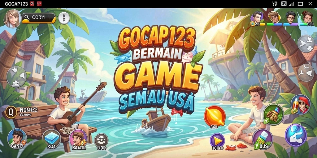 Screenshot GOCAP123 menunjukkan keseruan gameplay yang penuh warna.