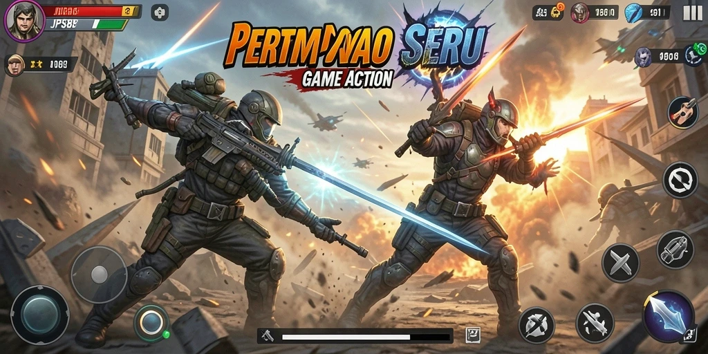 Screenshot JPS88 menampilkan aksi seru dalam gameplay Action.