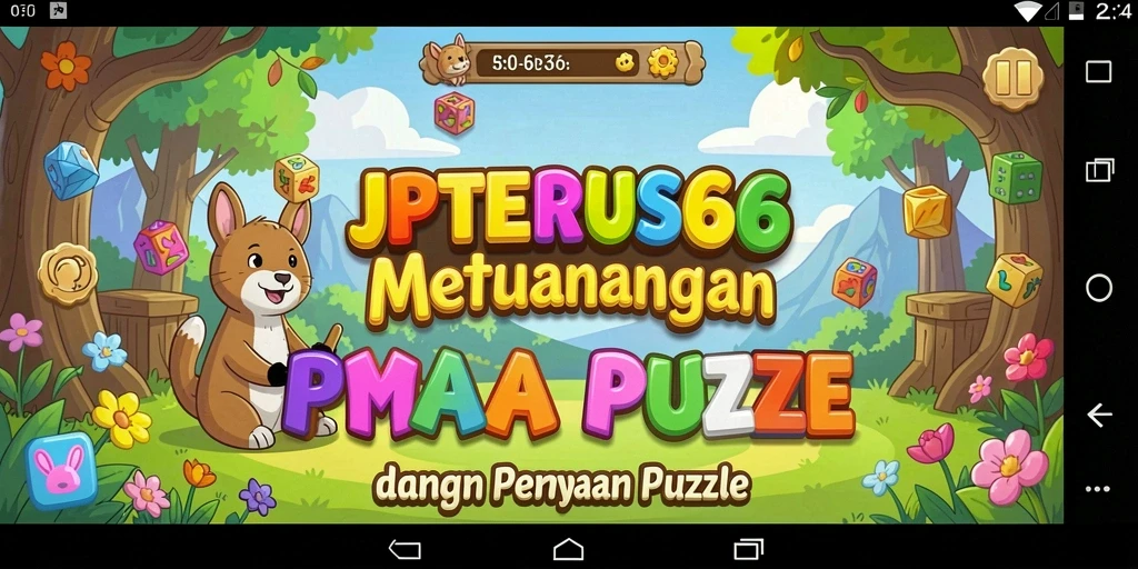 Tampilan gameplay seru dan menantang di JPTERUS66.