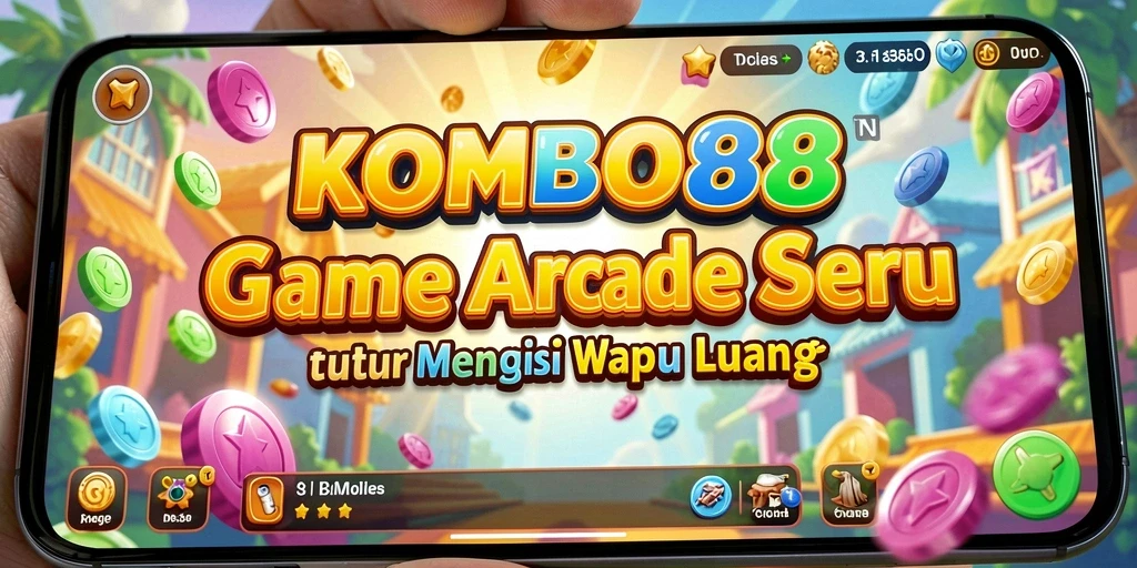Screenshot KOMBO88 menunjukkan aksi seru dalam permainan Arcade.