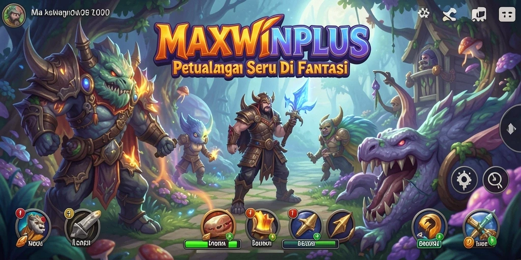 Tampilan gameplay seru saat menjelajahi dunia petualangan.
