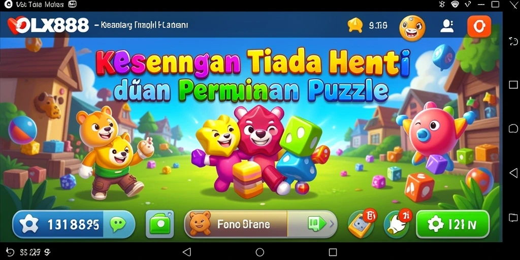 Menampilkan gameplay penuh tantangan dan teka-teki menarik dari OLX888.