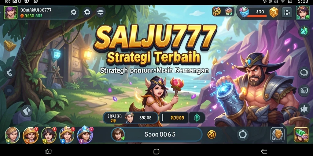 Tampilan gameplay SALJU777 yang intens dan menegangkan.